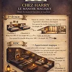Holiday home Chez Harry, Le Manoir Magique, & Week-ends Enchantes, Sejours, Anniversaires, Noel & Halloween, Ideal Familles Et Curistes